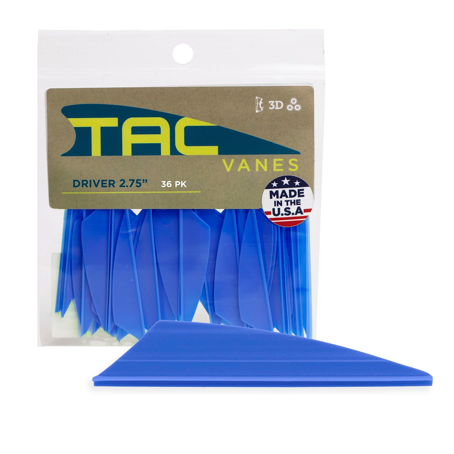 TAC Vanes Driver 2.75-inch + Adhesion Kit Bundle