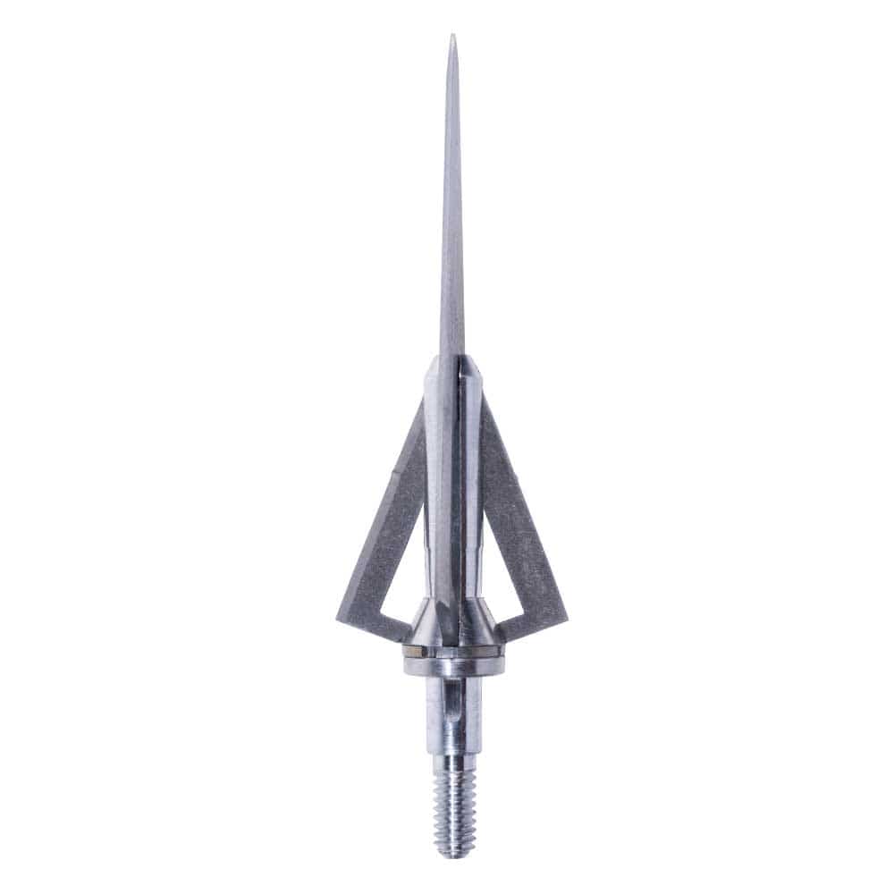 Fixed Broadhead by Steel Force Premium 125 Grain 1.1875-inch Cut 4-Blade