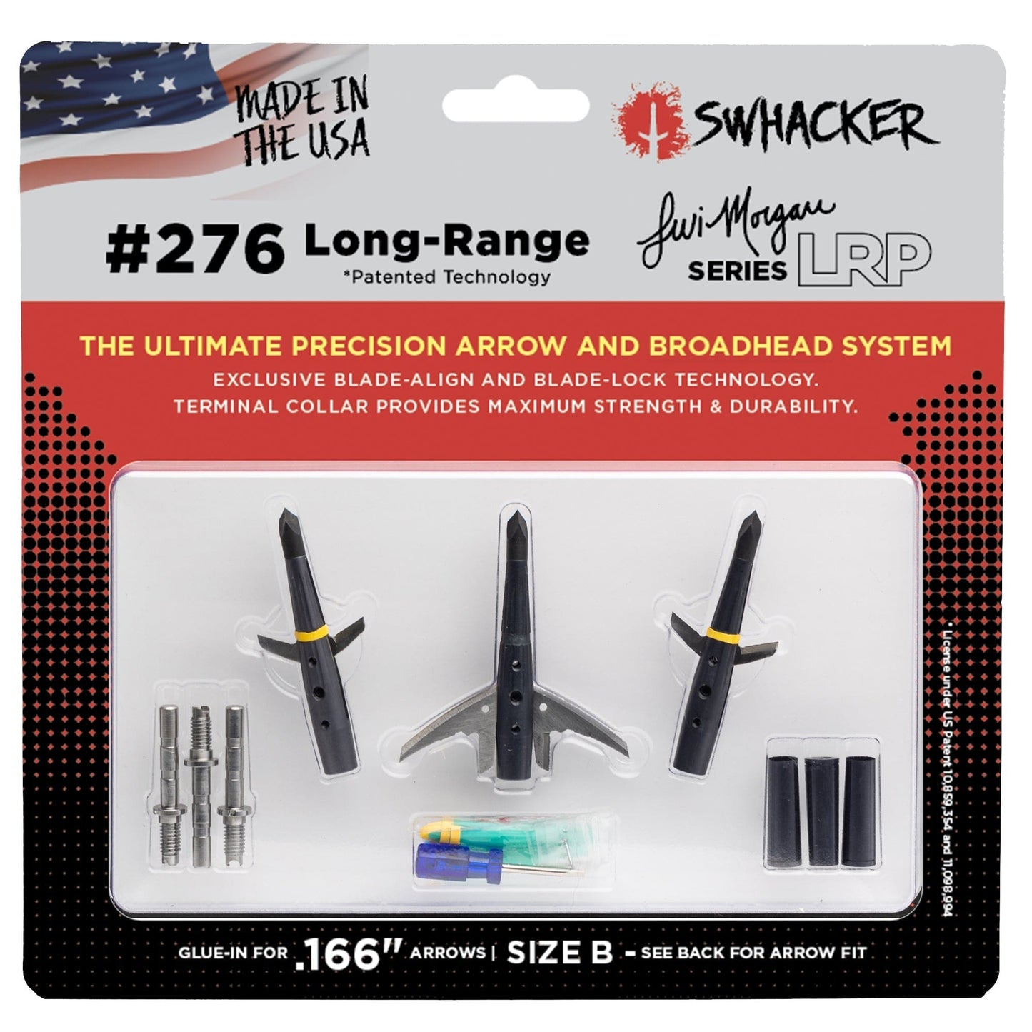 #276 Swhacker LRP .166" 2-inch Cut Size B