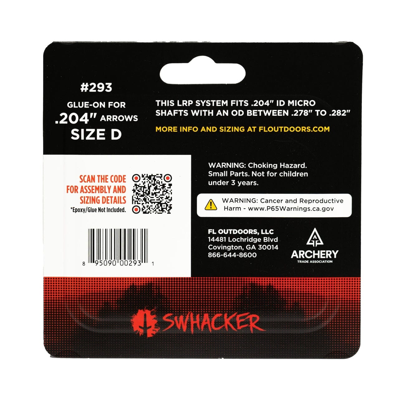 Swhacker LRP Terminal Collar Size D