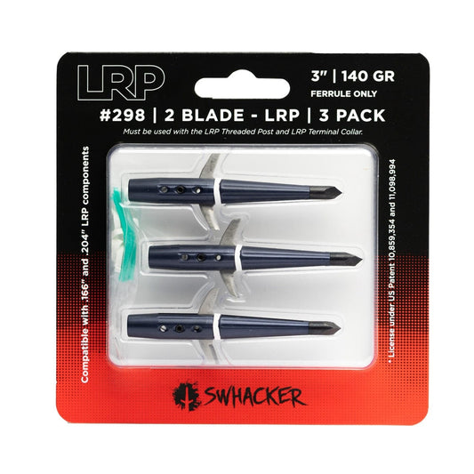 #298 Swhacker 140 Grain 3-inch Cut LRP - Ferrule Only