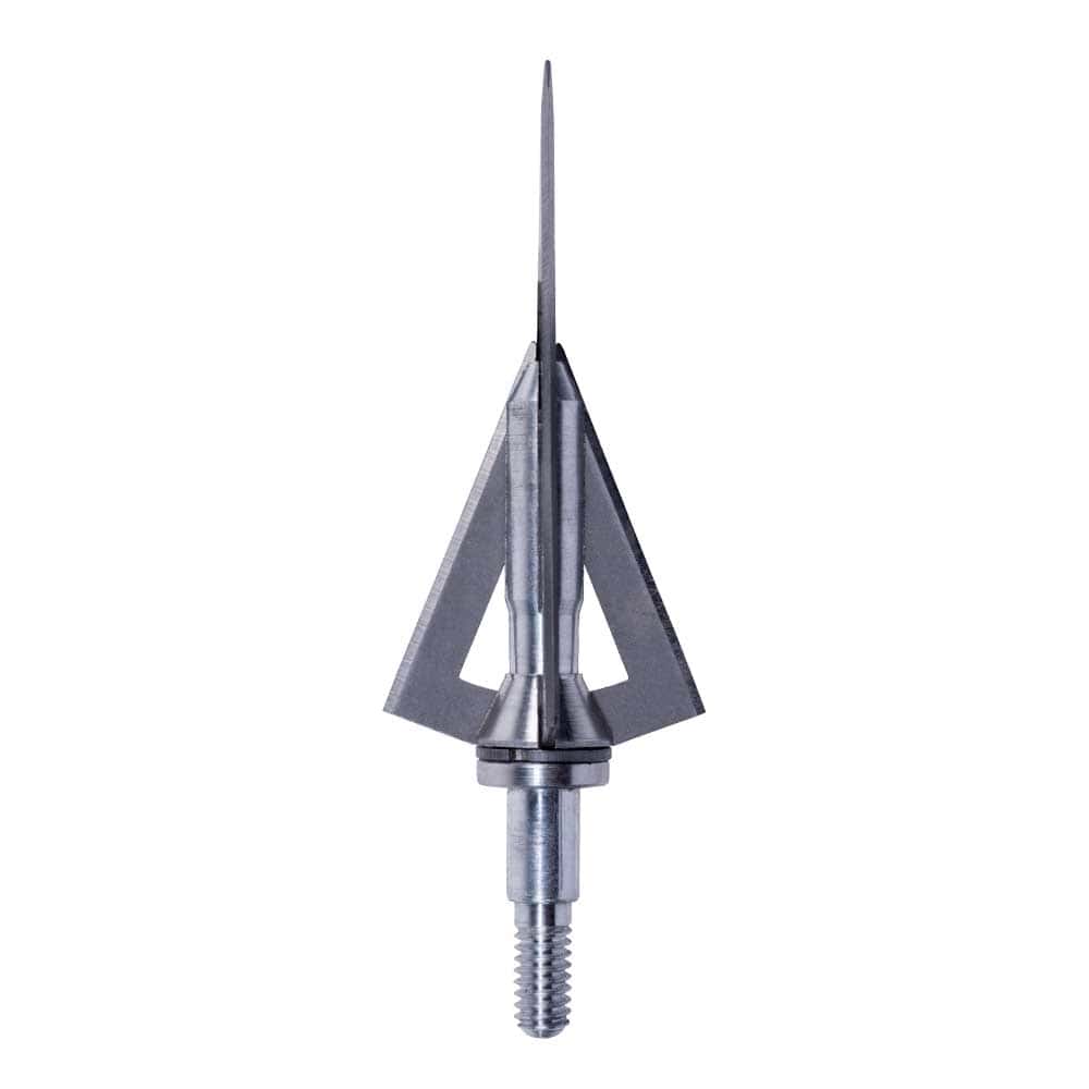 Steel Force Sabertooth Bevel Broadheads125 Grain 1.1875-inch Cut 4-Blade Arrow Head.