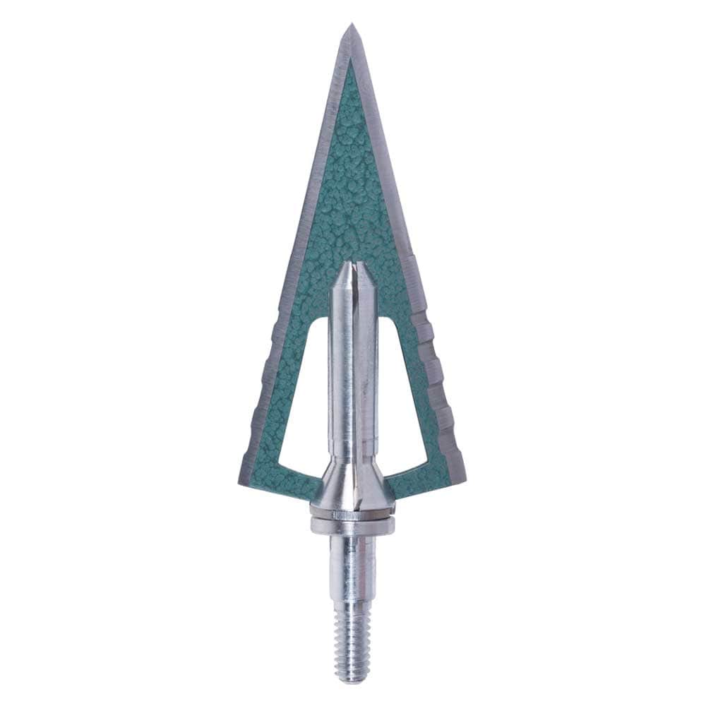 2 Blade Fixed Broadheads Steel Force Sabertooth HP 100 Grain 1-inch Cut.