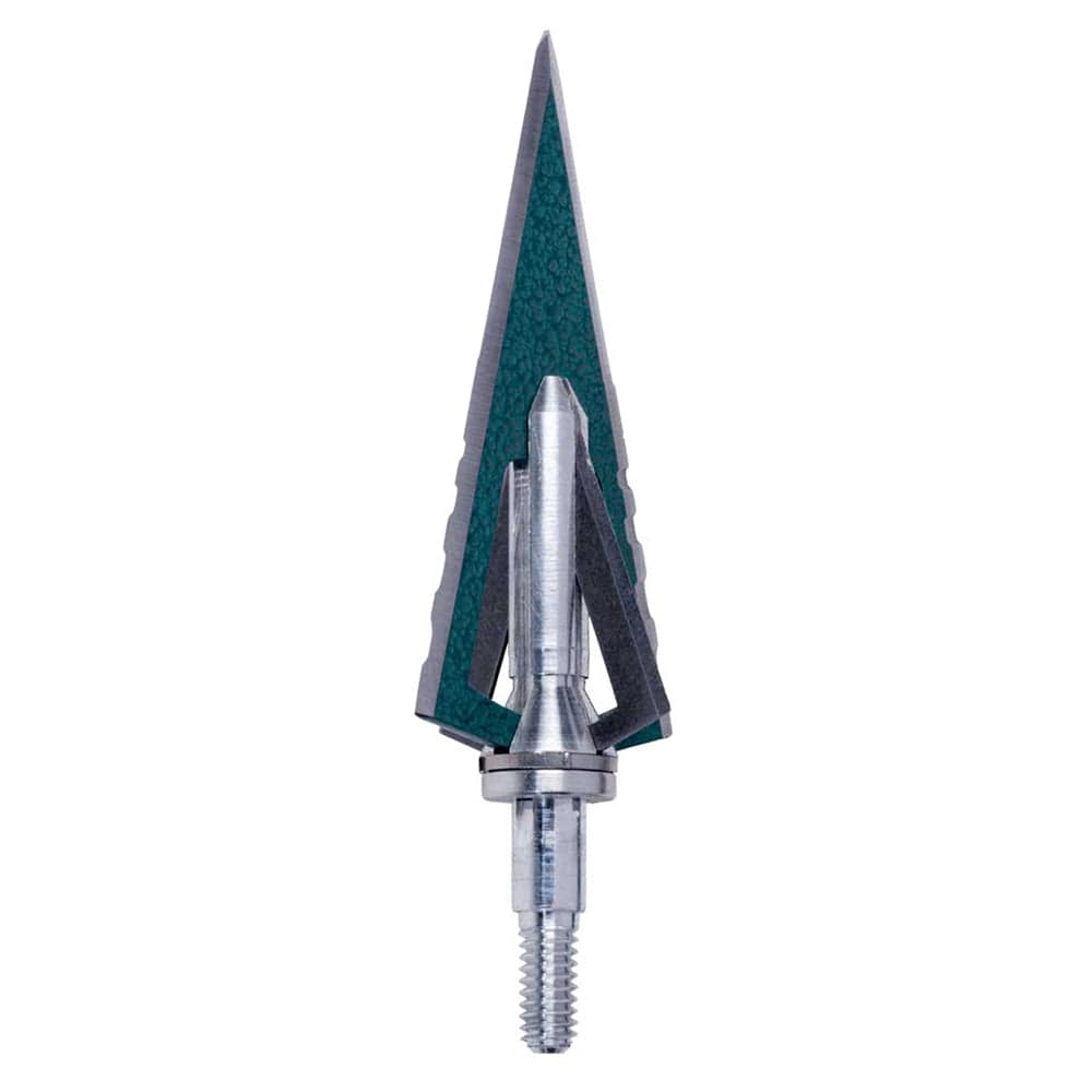 2 Blade Fixed Broadheads Steel Force Sabertooth HP 100 Grain 1-inch Cut 2 Blade Fixed Broadheads