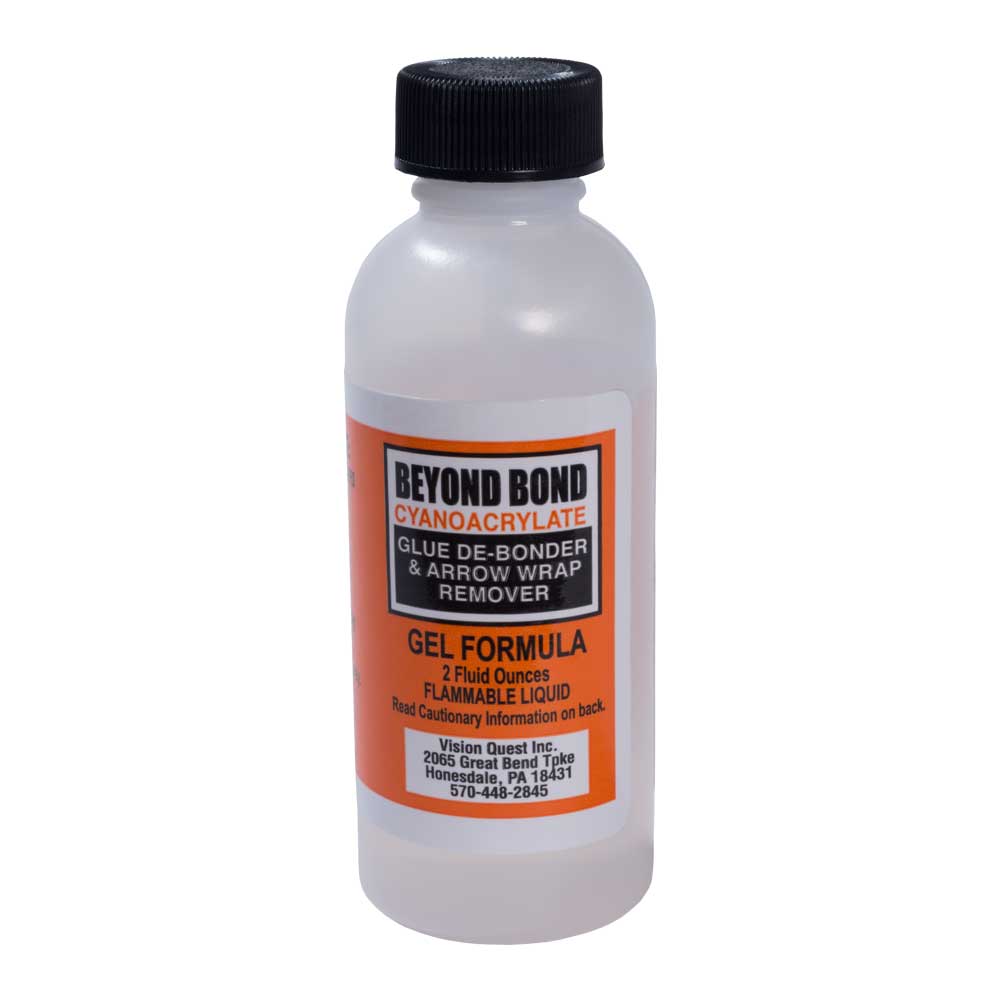 Steel Force Broadheads Beyond Bond Gel Debonder, 2oz Bottle.