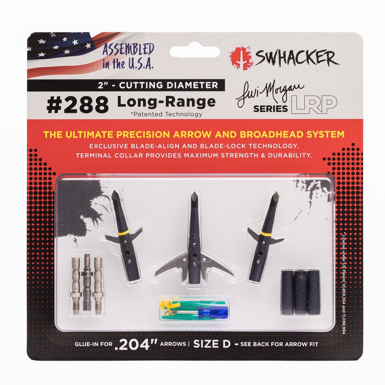 #288 Swhacker LRP .204" 2-inch Cut Size D
