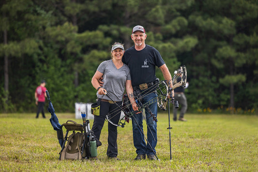 Archery Couple - Melissa & Aaron Kilburn
