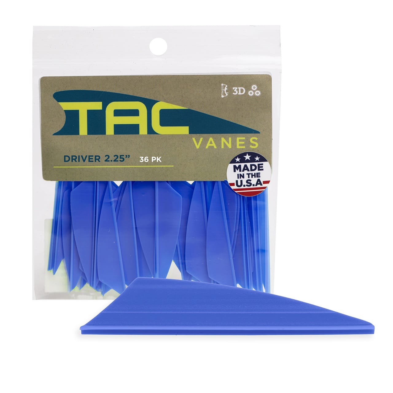 TAC Vanes Driver 2.25-inch Vane + Adhesion Kit Bundle