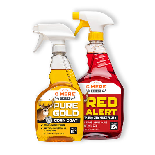 Pure Gold + Red Alert FX500® Deer Attractant Bundle For Big Bucks