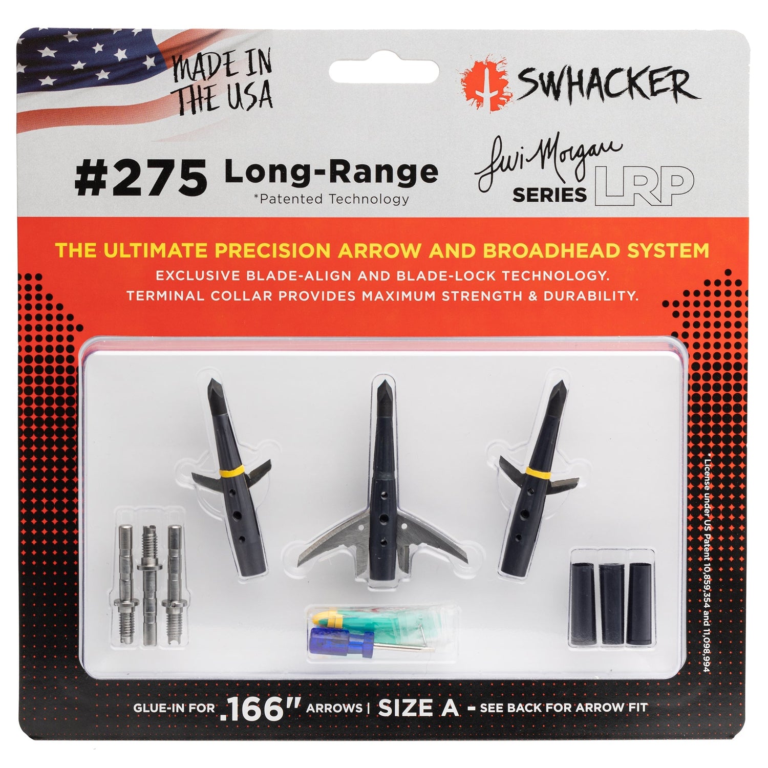 #275 Swhacker LRP .166" 2-inch Cut Size A