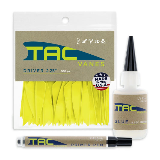 TAC Vanes Driver 2.25-inch Vane + Adhesion Kit Bundle
