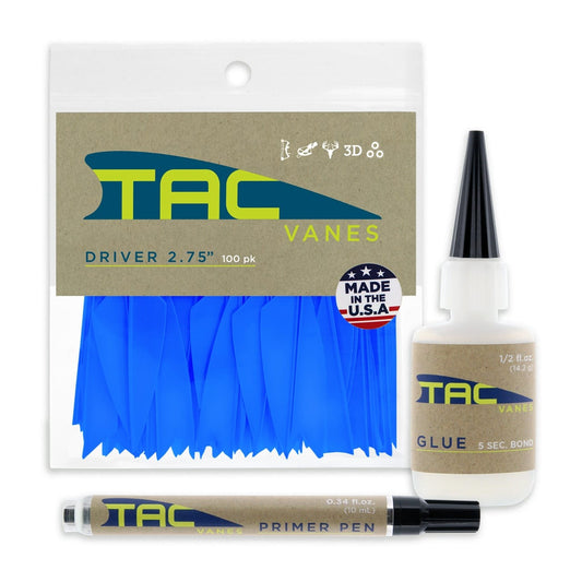 TAC Vanes Driver 2.75-inch + Adhesion Kit Bundle