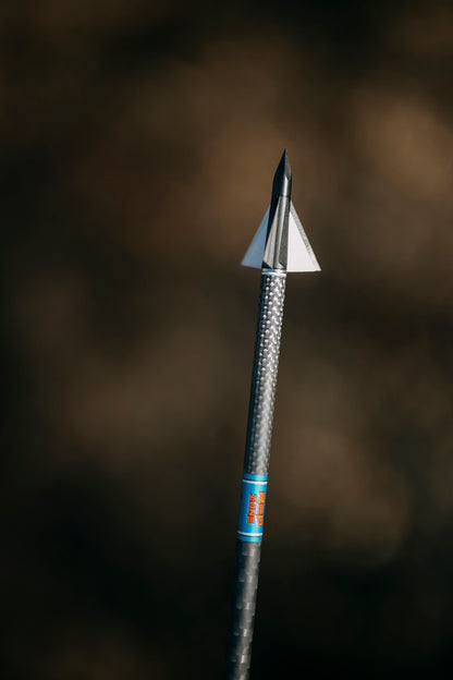 Swhacker #311 Single Bevel 100 Grain Fixed 3-Blade Broadhead (3-Pack)