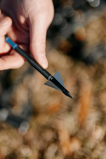 Swhacker #311 Single Bevel 100 Grain Fixed 3-Blade Broadhead (3-Pack)