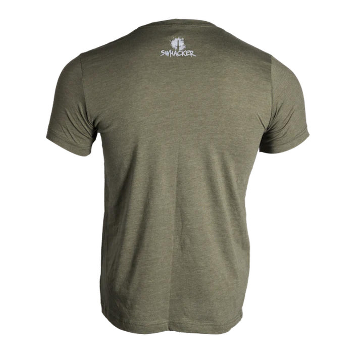 Swhacker Logo T-Shirt - Heather Olive