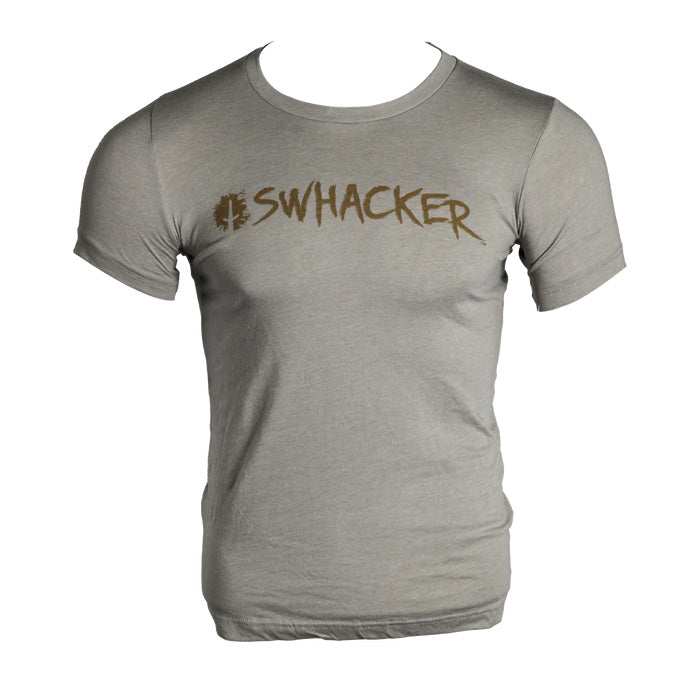 Swhacker Logo T-Shirt - Heather Stone