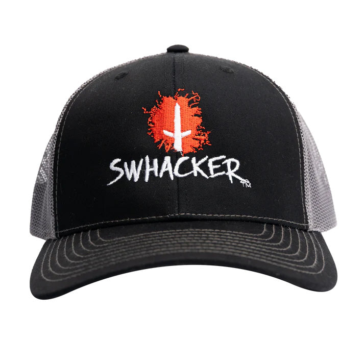 Swhacker Logo Cap - Black/Charcoal