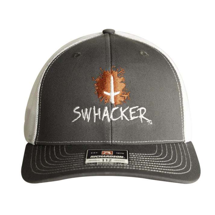 Swhacker Logo Cap - Charcoal/White