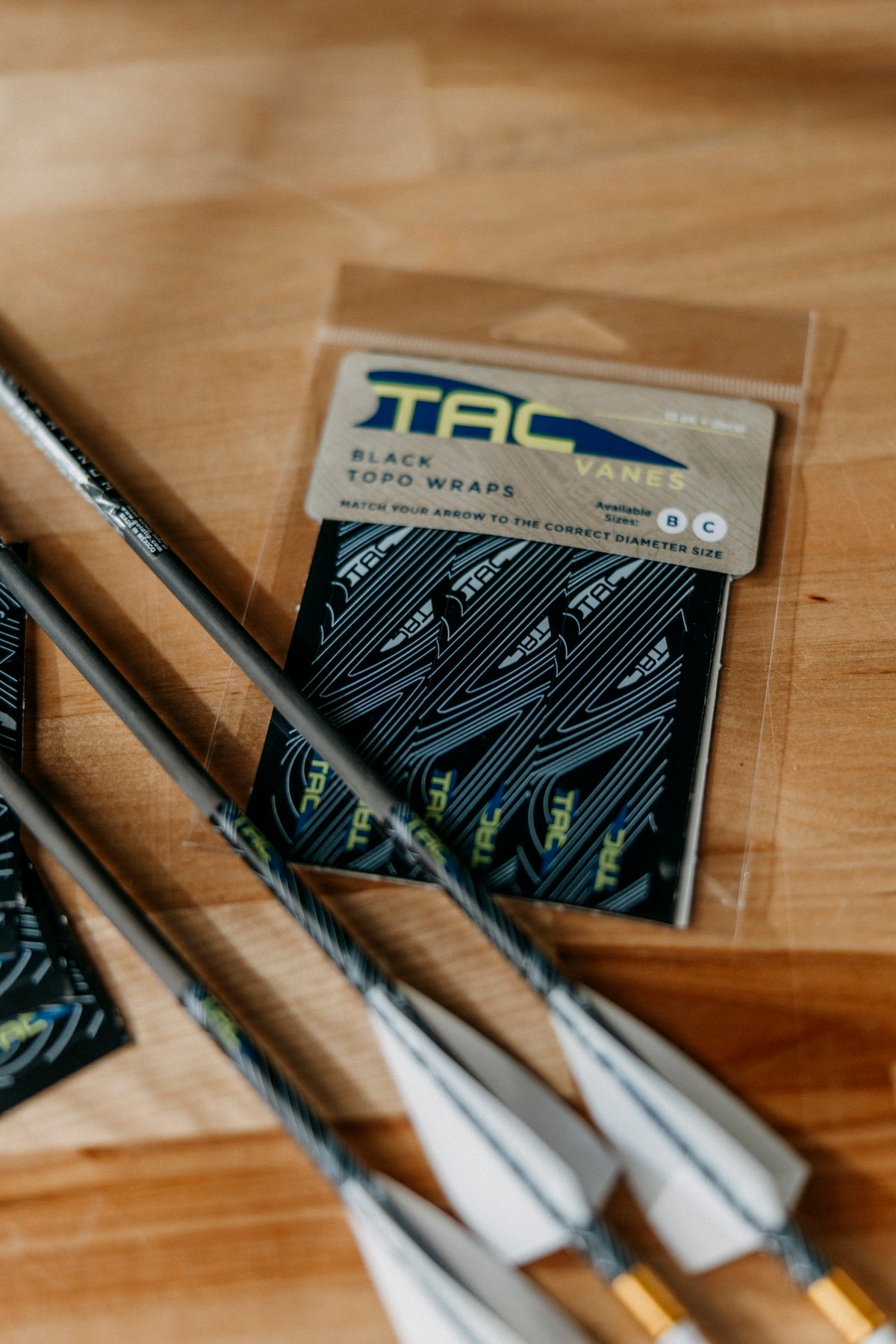 TAC Vanes Black TOPO Wraps