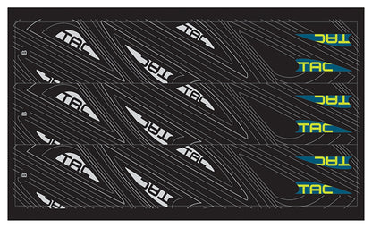 TAC Vanes Black TOPO Wraps