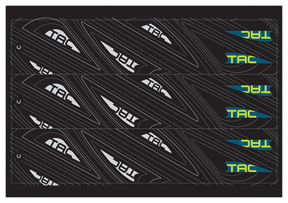 TAC Vanes Black TOPO Wraps