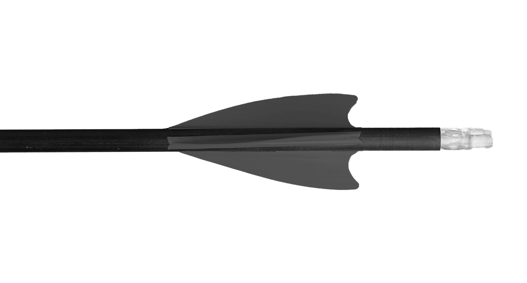 Black TAC Vanes Matrix 1.75-Inch Low-Profile Arrow Fletching Vane for Hunting and Archery