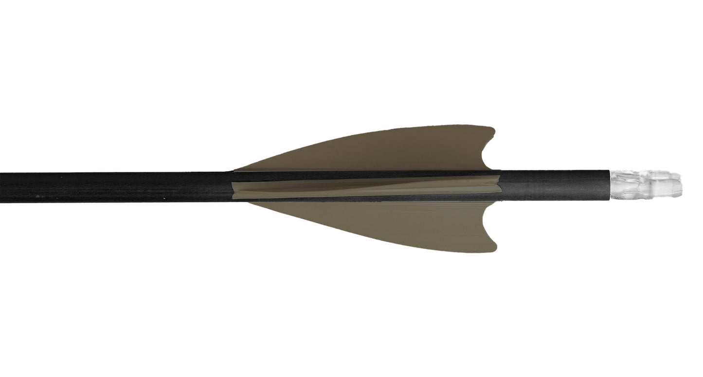 Olive Drab Green TAC Vanes Matrix 1.75-Inch Low-Profile Arrow Fletching Vane for Hunting and Archery