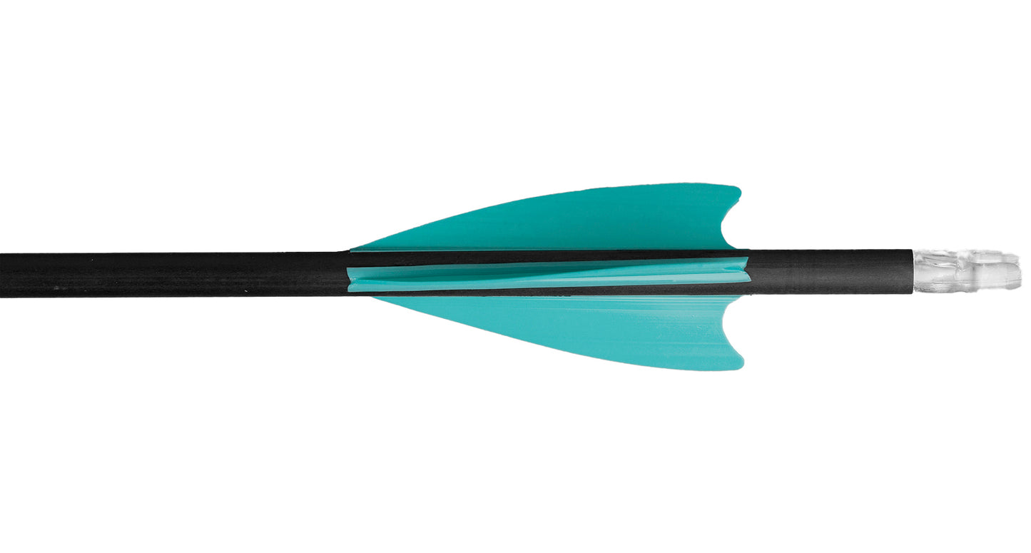 Turquoise TAC Vanes Matrix 1.75-Inch Low-Profile Arrow Fletching Vane for Hunting and Archery