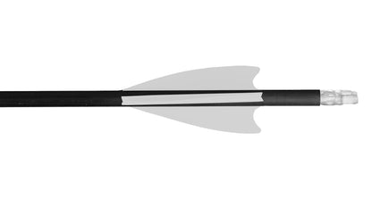 White TAC Vanes Matrix 1.75-Inch Low-Profile Arrow Fletching Vane for Hunting and Archery