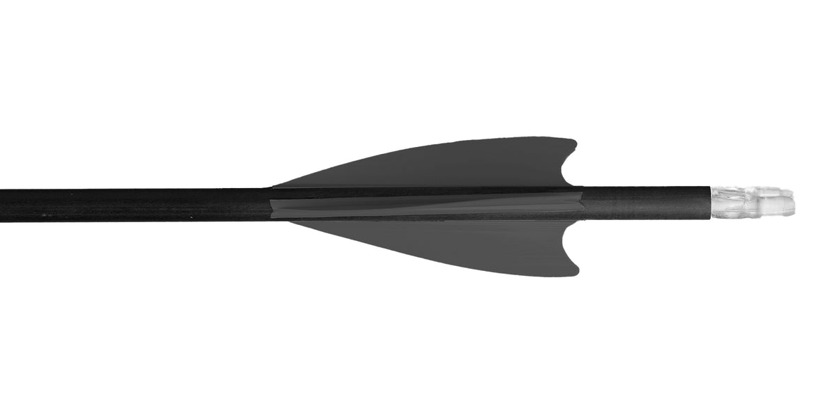 Black TAC Vanes Matrix 2-Inch Low-Profile Arrow Vane for Hunting, Competition and Accuracy