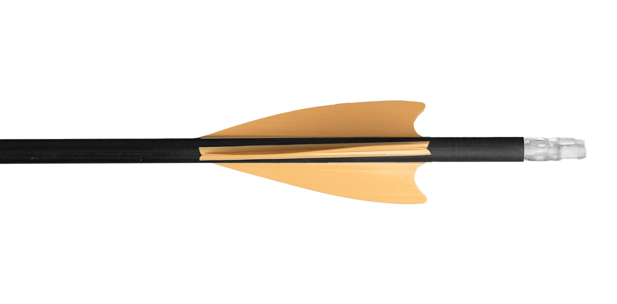 Tan TAC Vanes Matrix 2-Inch Low-Profile Arrow Vane for Hunting, Competition and Accuracy
