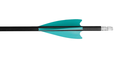 Turquoise TAC Vanes Matrix 2-Inch Low-Profile Arrow Vane for Hunting, Competition and Accuracy
