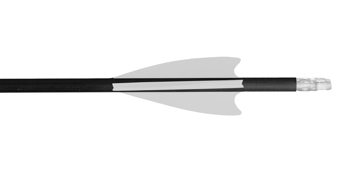 White TAC Vanes Matrix 2-Inch Low-Profile Arrow Vane for Hunting, Competition and Accuracy