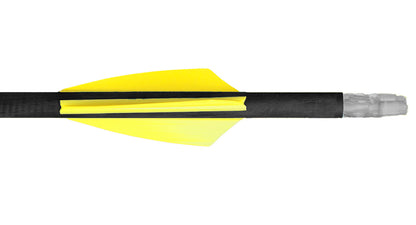 Yellow TAC Vanes Driver 2.25-Inch Arrow Fletching Vane For Hunting And Target Archery