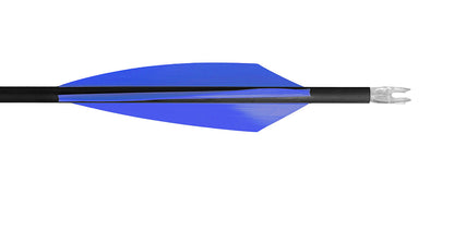 Blue TAC Vanes Driver 3.75-Inch Arrow Fletching Vane for Precision Hunting and Archery