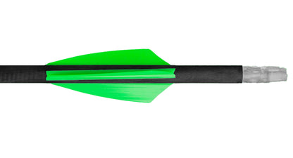 Green TAC Vanes Driver 2-Inch Arrow Fletching Vane for Precision Archery