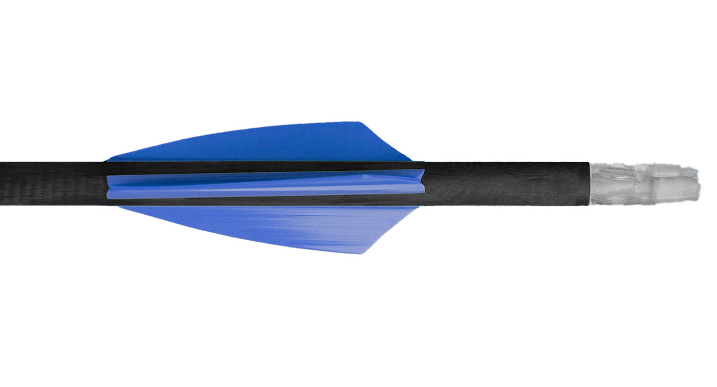 Blue TAC Vanes Driver 2.25-Inch Arrow Fletching Vane For Precise Arrow Flight