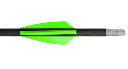 Green TAC Vanes Driver 2.25-Inch Arrow Fletching Vane For Hunting And 3D Archery