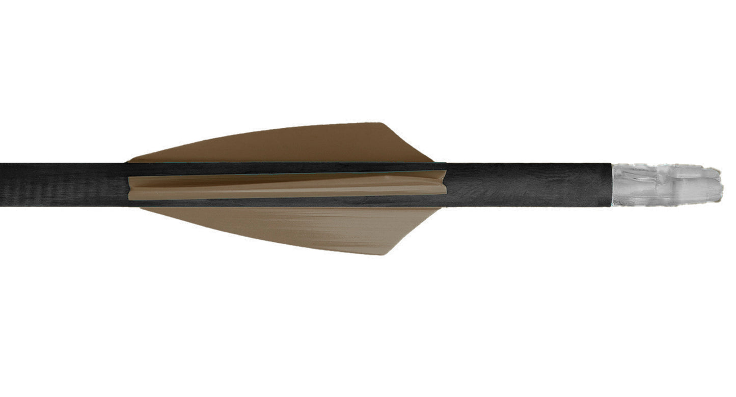 Olive Drab Green TAC Vanes Driver 2.25-Inch Arrow Fletching Vane For Hunting Arrows