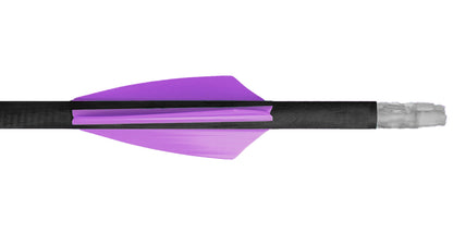 Purple TAC Vanes Driver 2.25-Inch Arrow Fletching Vane For Accurate Arrow Flight