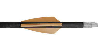 Tan TAC Vanes Driver 2.25-Inch Arrow Fletching Vane For Hunting Arrow Setups