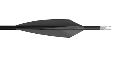 Black TAC Vanes Driver 3.75-Inch Arrow Fletching Vane for Precision Hunting and Archery