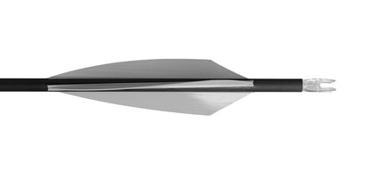 Gray TAC Vanes Driver 3.75-Inch Arrow Fletching Vane for Precision Hunting and Archery