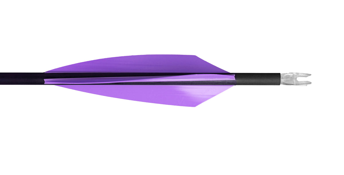Purple TAC Vanes Driver 3.75-Inch Arrow Fletching Vane for Precision Hunting and Archery