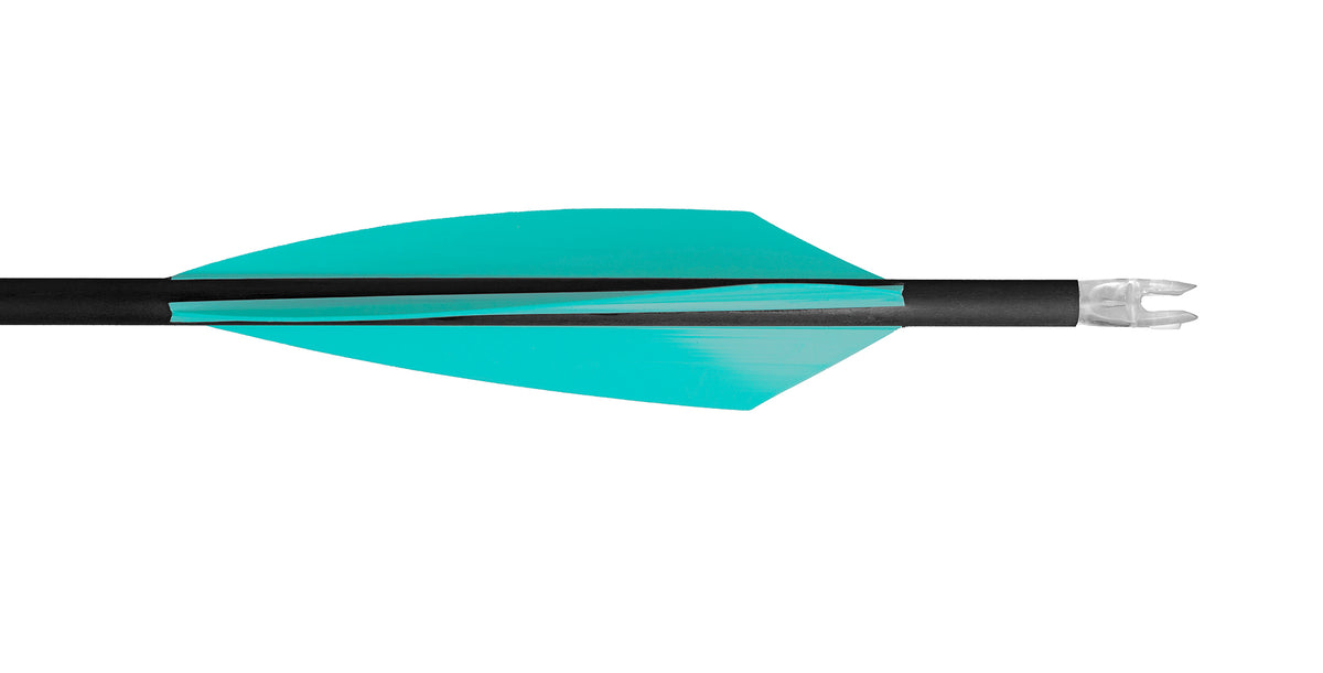 Turquoise TAC Vanes Driver 3.75-Inch Arrow Fletching Vane for Precision Hunting and Archery